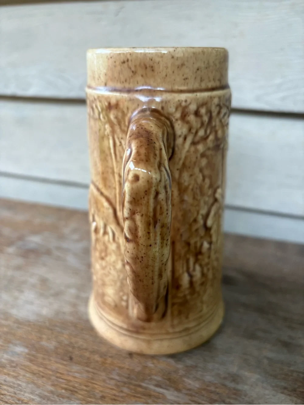 VTG Hull Pottery Alpine Stein (often identified as model H 492) from the 1920s